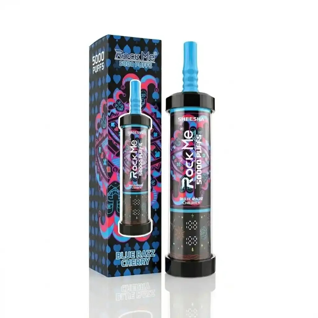 Rock Me Sheesha 50k – Blue Razz Cherry