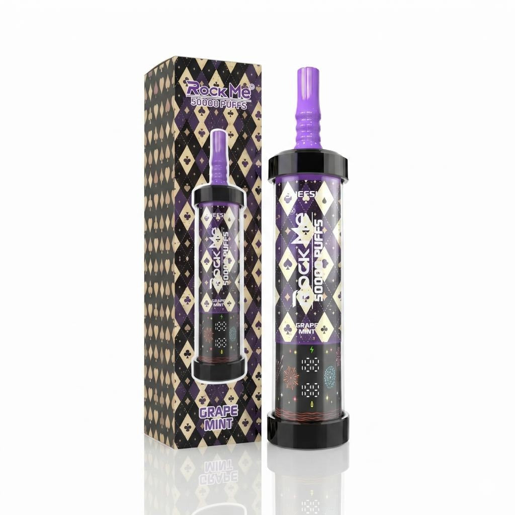 Rock Me Sheesha 50k – Grape Mint