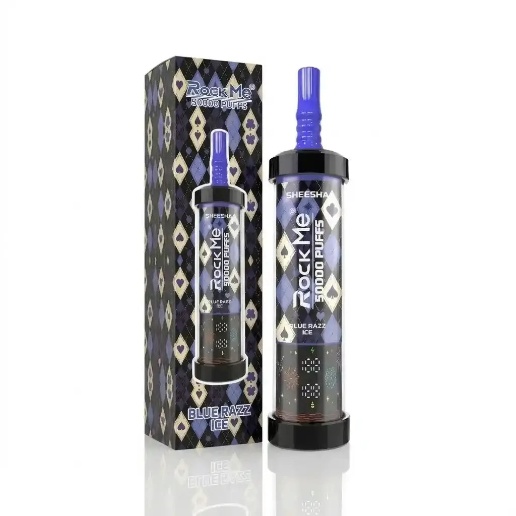 Rock Me Sheesha 50k – Blue Razz Ice